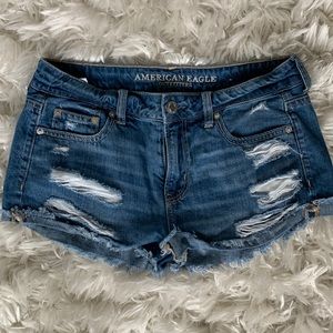 American eagle size 4 high waisted shorts